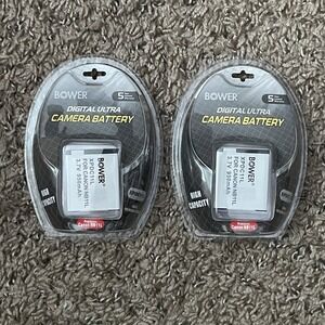 Lot of 2 Bower XPDC11L Rechargeable Battery Replacement Canon NB-11L‎ New Sealed
